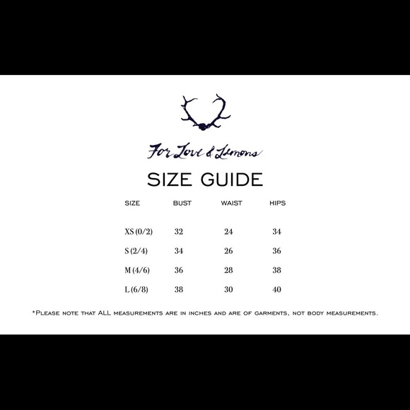 NWT For Love & Lemons Juliet A-Line Dress size M RARE - Picture 12 of 12